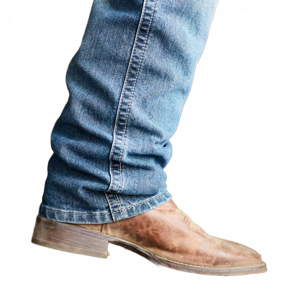 NEW ARIAT men's circuit patriot cowboy boot in weathered tan - Picture 6 of 6